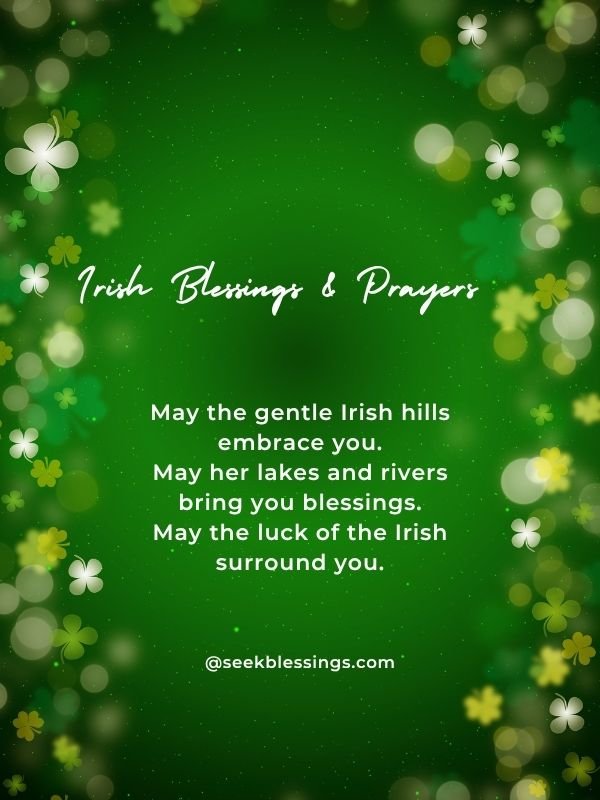 Irish Blessings for Luck
