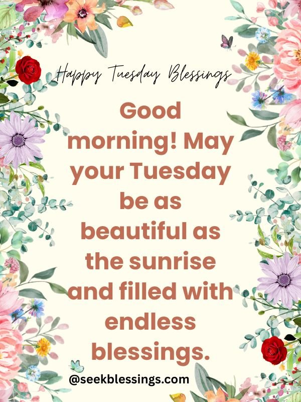tuesday blessings