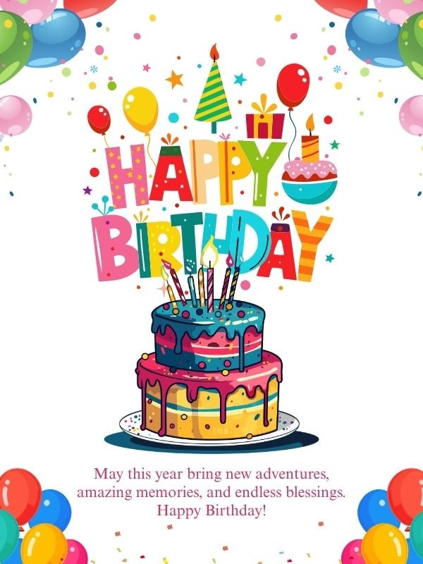 cute birthday blessing