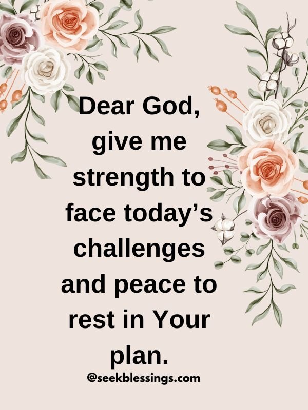 monday prayers blessing