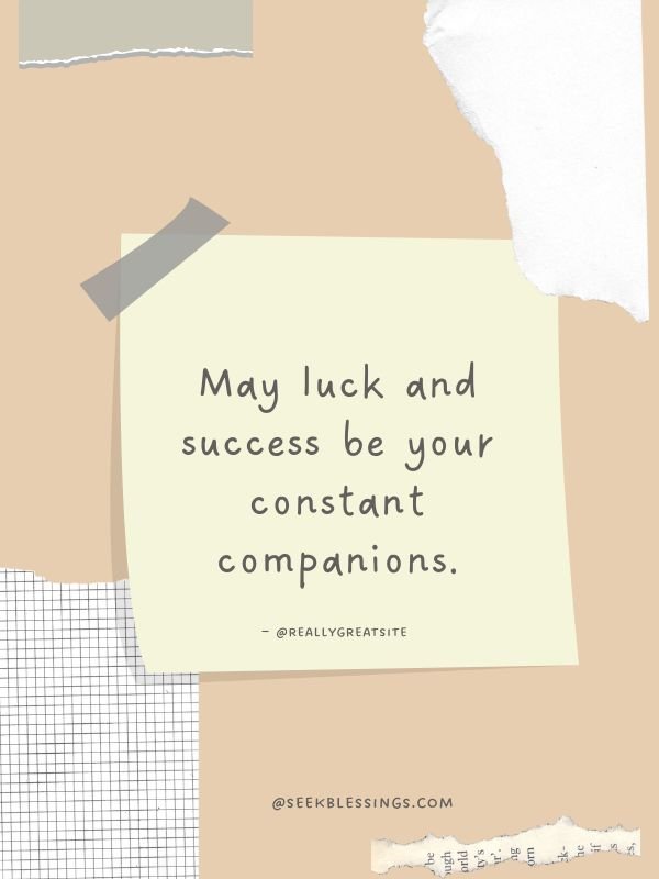 Good Luck Wishes and Messages