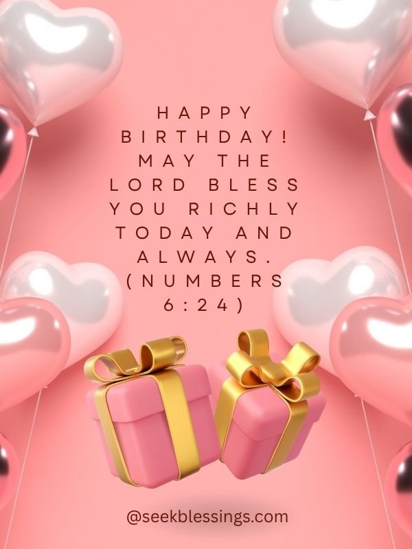 Religious and Christian Birthday Blessings