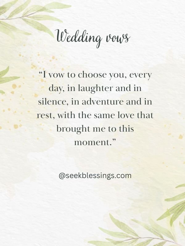 Best Wedding Vows Examples for Every Couple