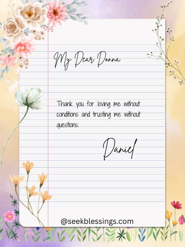 Special Love and Trust Messages for Your Wife