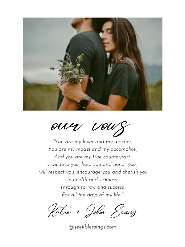 Traditional Wedding Vows: Meaningful and Timeless