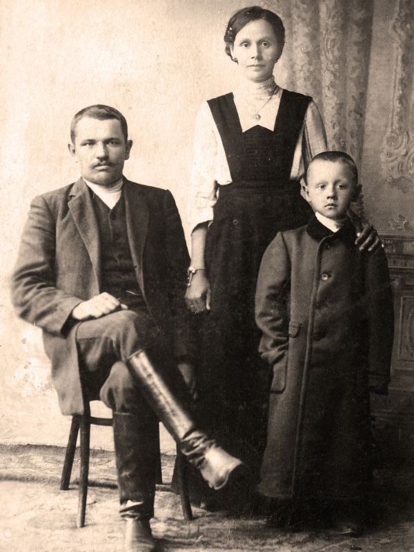 Framed Family Photo