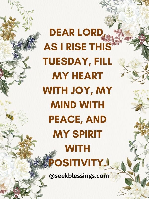 Good Morning Blessed Tuesday