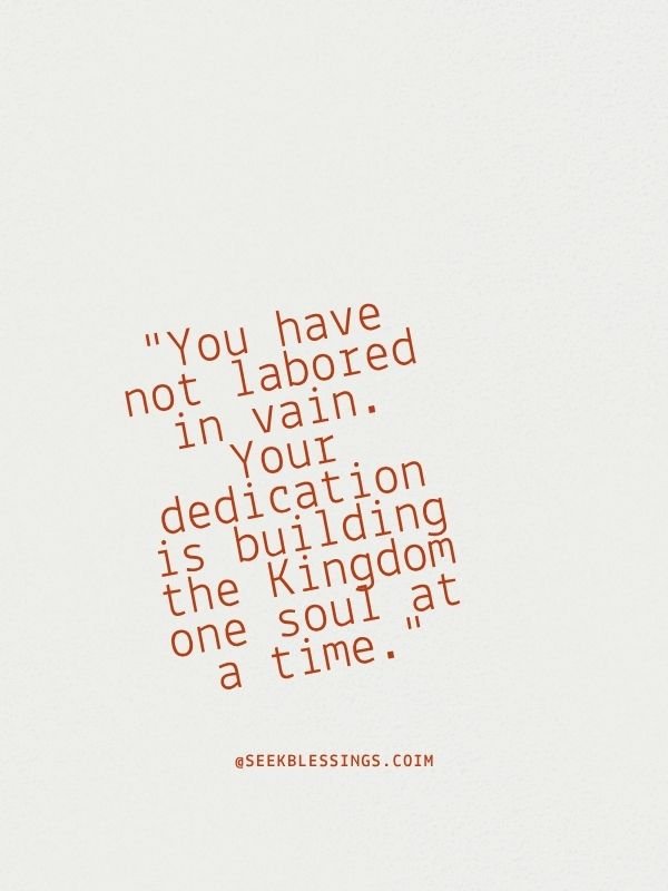 Encouraging Words for Pastor Appreciation