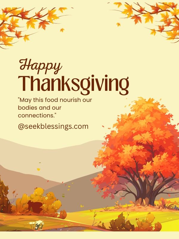 Short and Simple Thanksgiving Blessings