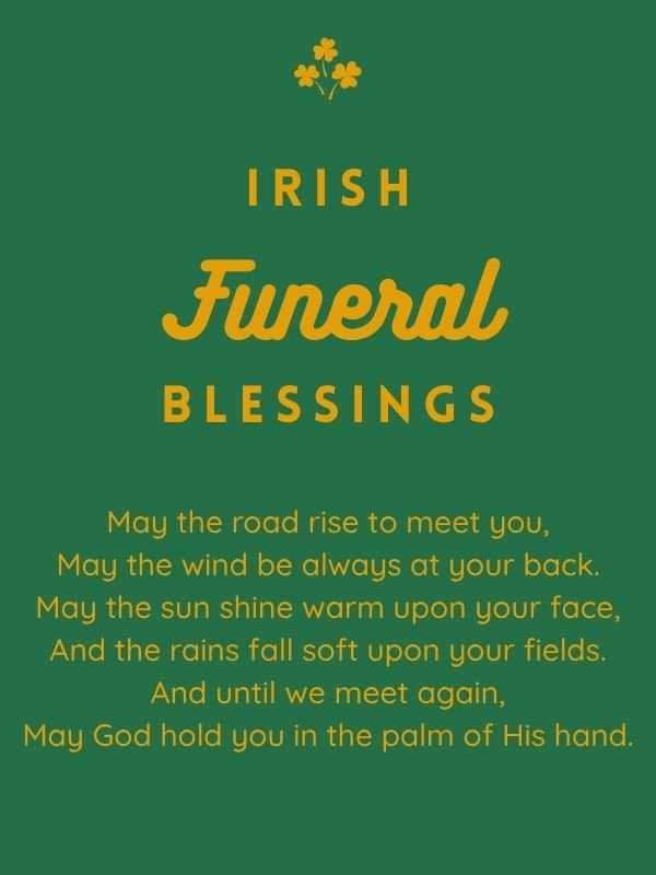 Irish Farewell & Funeral Blessings