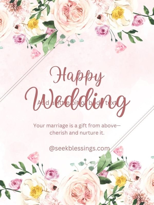 Religious Wedding Wishes