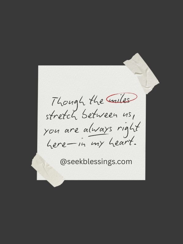Long Distance Love Messages for Her