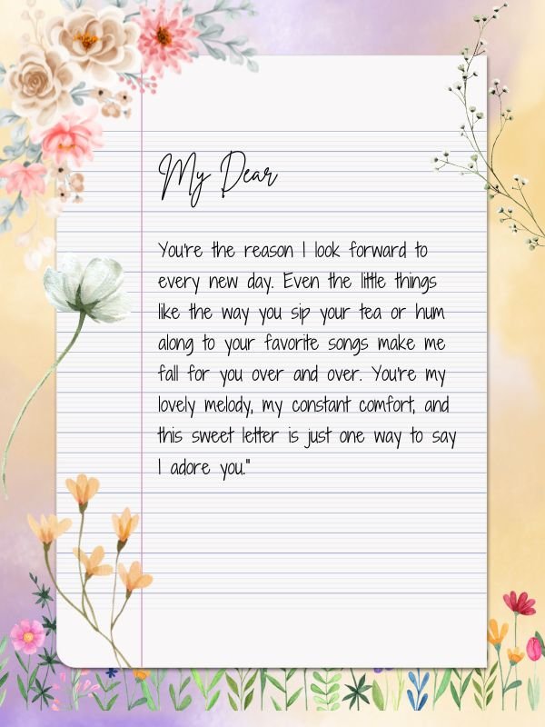 Lovely, Sweet & Cute Letters for Her