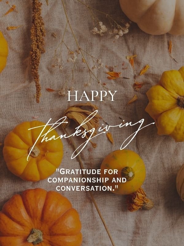 Thanksgiving Blessings for Friends and Community
