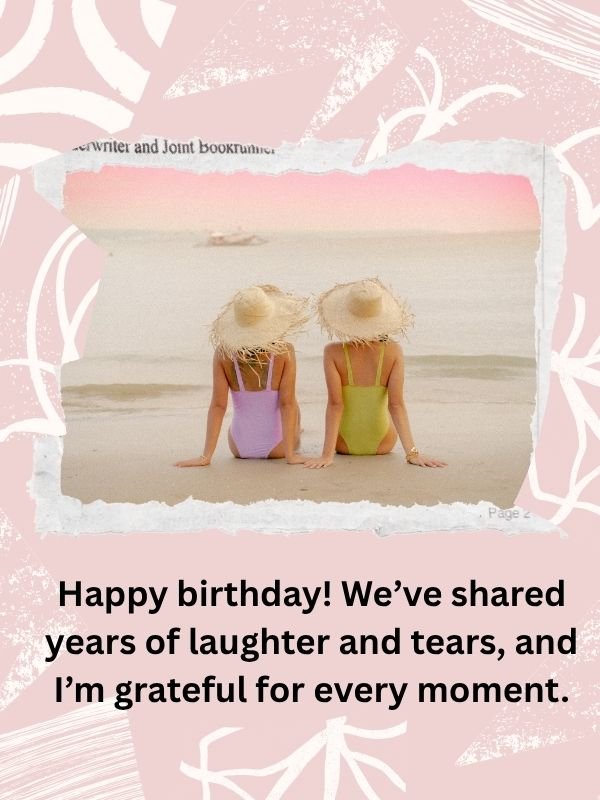 Birthday Quotes for a Childhood Best Friend
