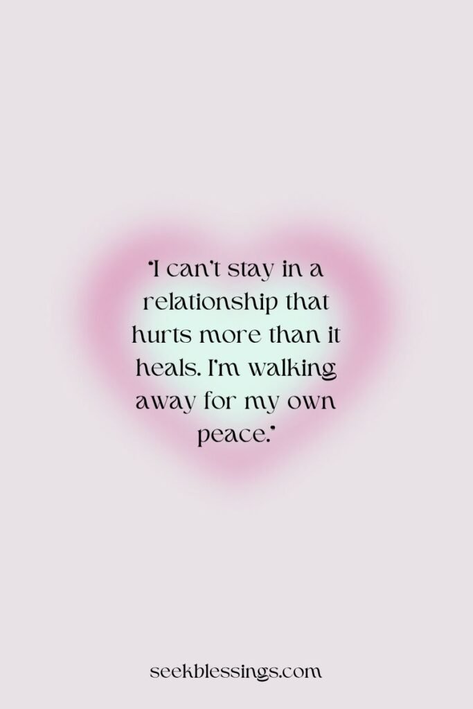 Breakup Texts for a Toxic or Hurtful Relationship
