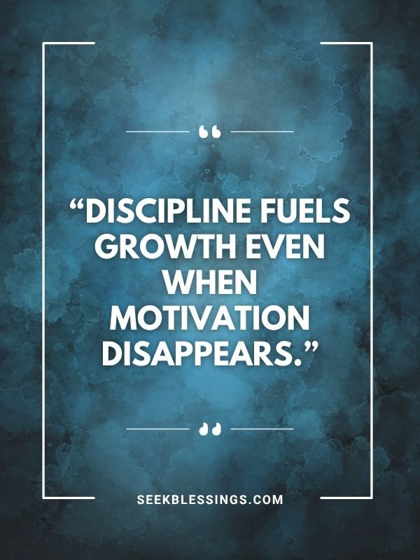 Discipline Quotes for Success