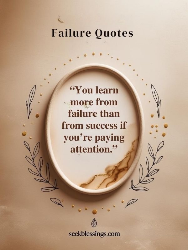 Motivational Failure quotes