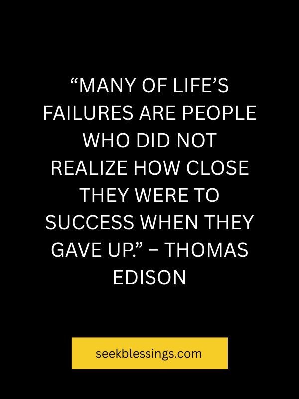Famous Never Give Up Quotes