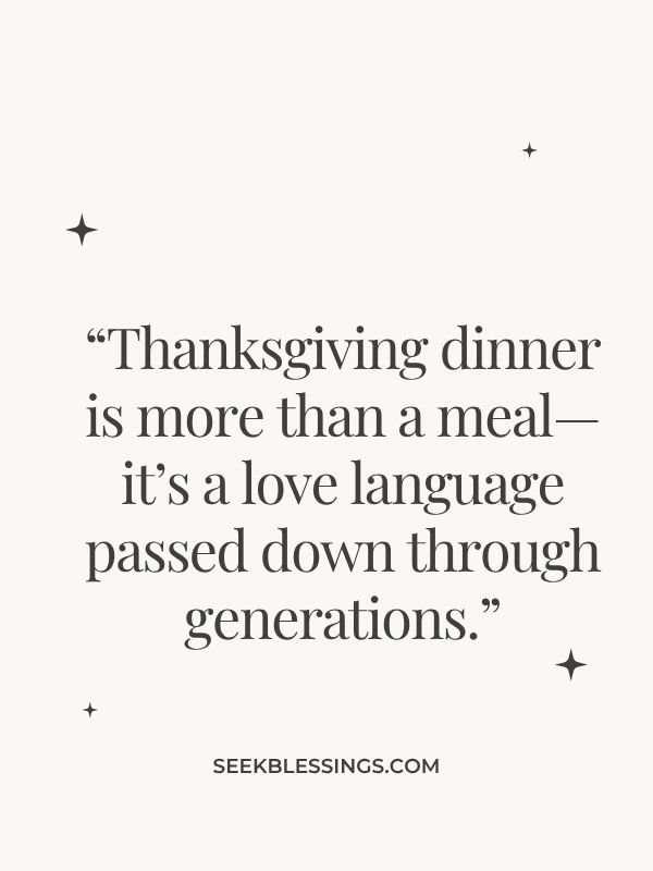 Food & Feast Thanksgiving Quotes