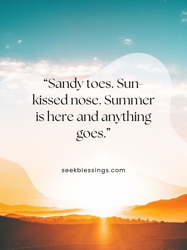 Fun & Playful Summer Quotes