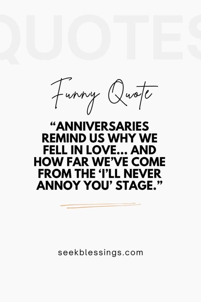 Funny Anniversary Quotes