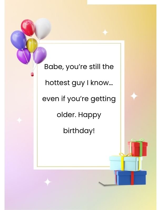 Funny Birthday Quotes for Boyfriend