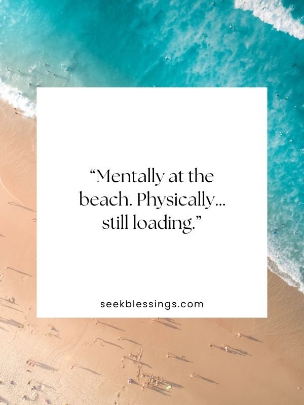 Funny & Playful Beach Quotes