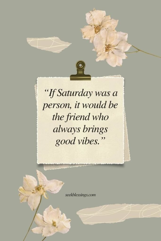 Funny Saturday Quotes