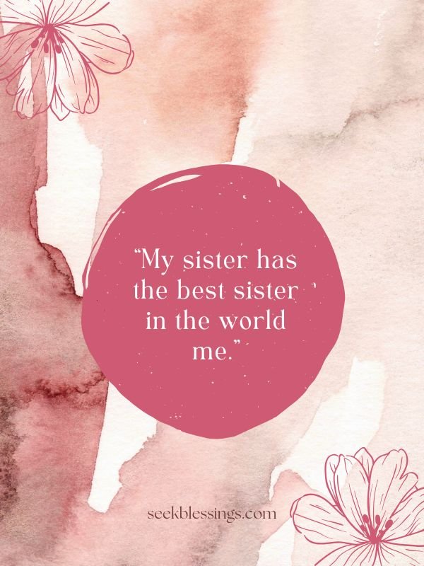 Funny Sister Sayings & quotes