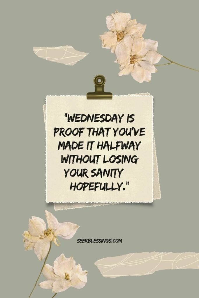 Funny Wednesday Quotes