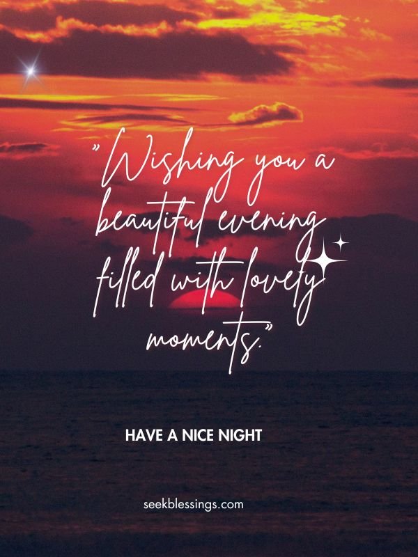 Good Evening Wishes