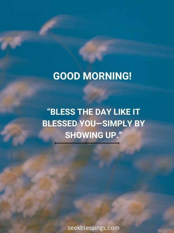 Good Morning Blessings
