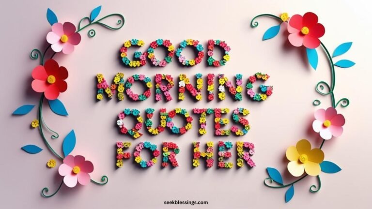 Good Morning Quotes for her