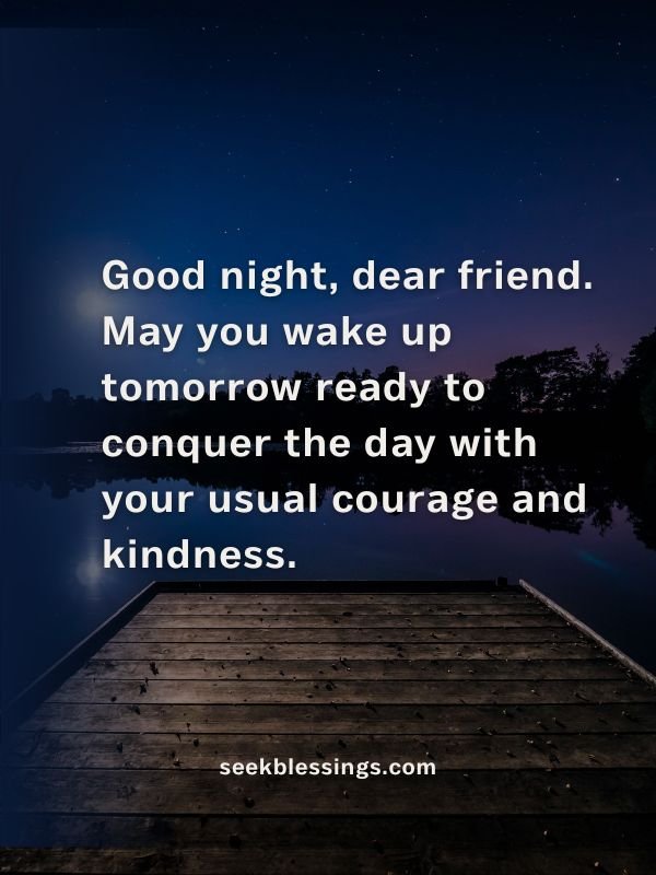 Good Night Quotes for Friends