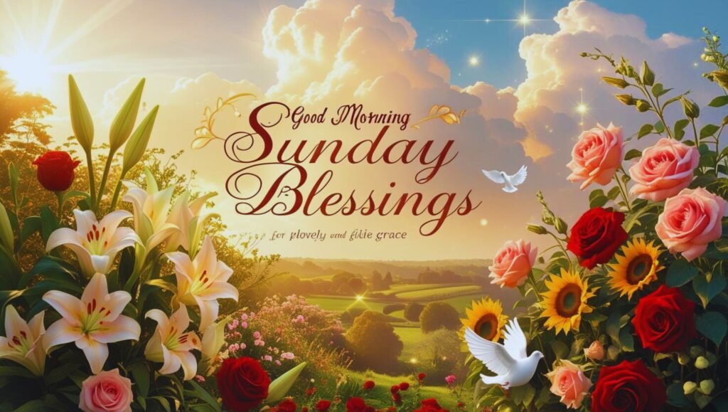 Good morning Sunday Blessings