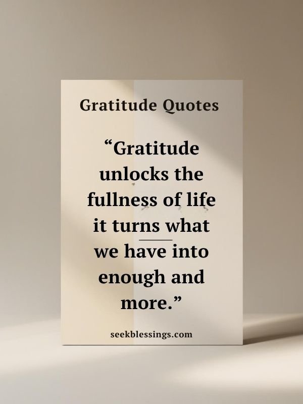 Gratitude Quotes 