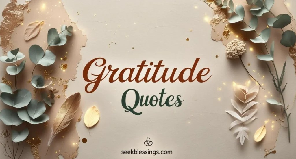 Gratitude Quotes