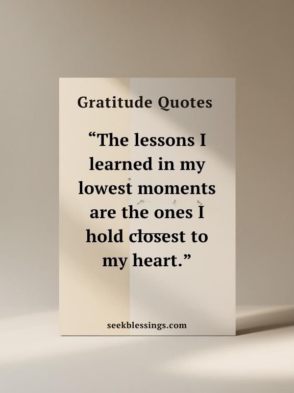 Gratitude Quotes for Hard Times