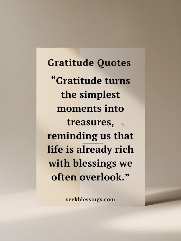 Gratitude Quotes