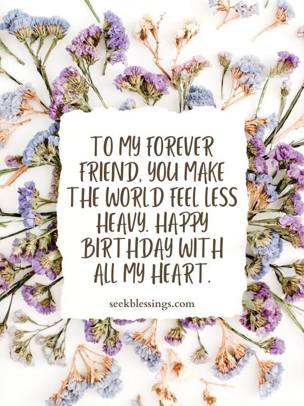 Happy Birthday Messages for Best Friend