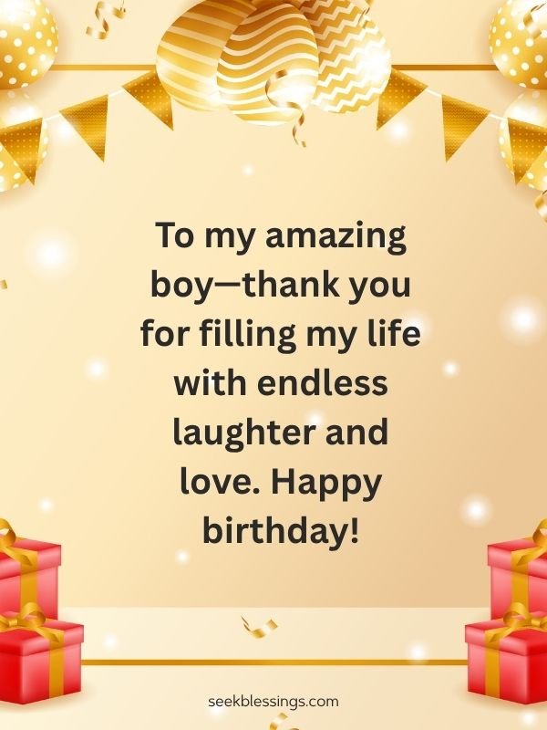 Happy Birthday Quotes for Son from Dad