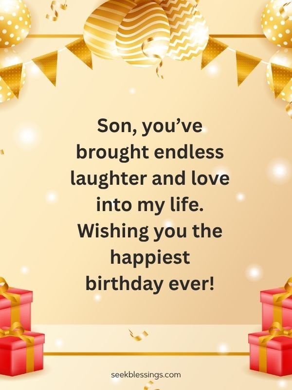 Happy Birthday Quotes for Son from Mom