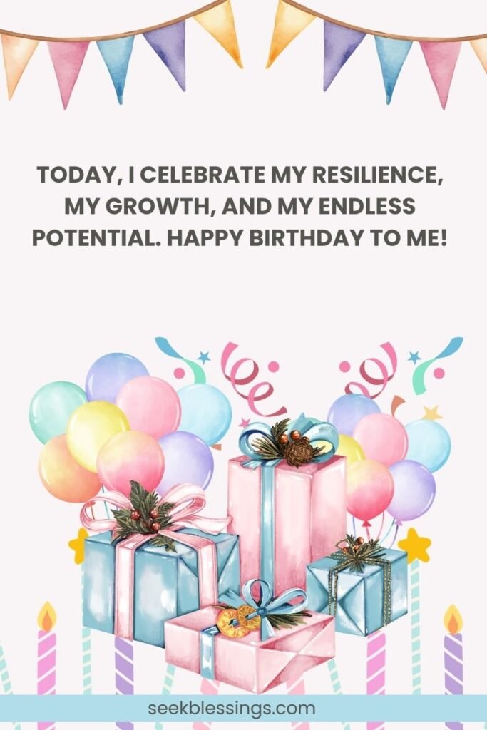 Happy Birthday Quotes to Me