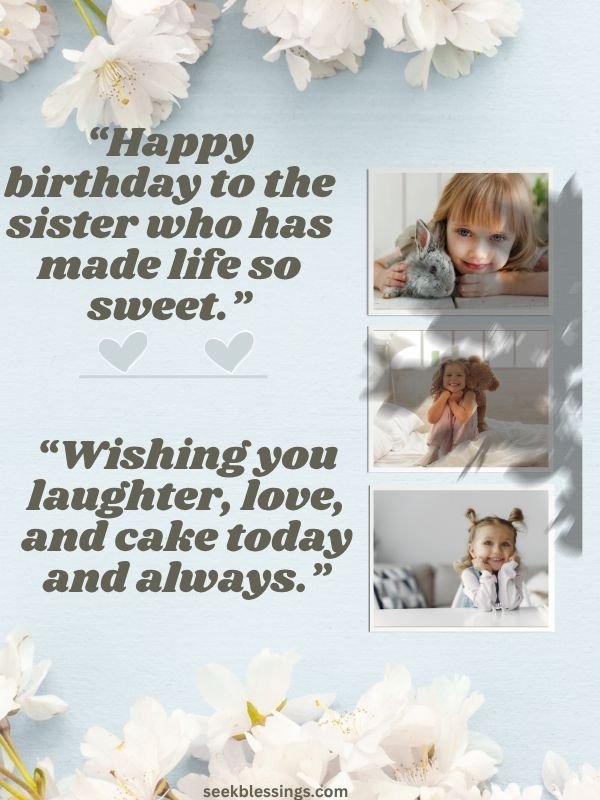 Happy Birthday Sister Quotes