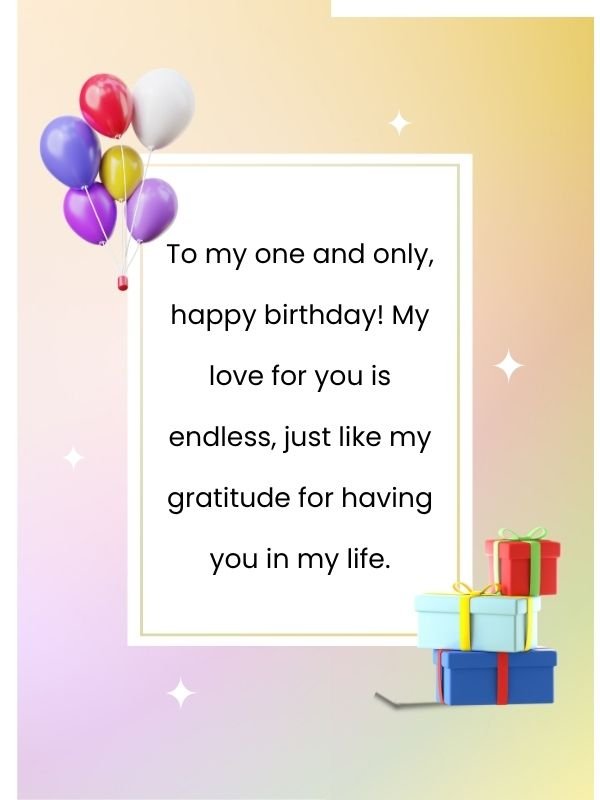Happy Birthday! quotes for Boyfriend