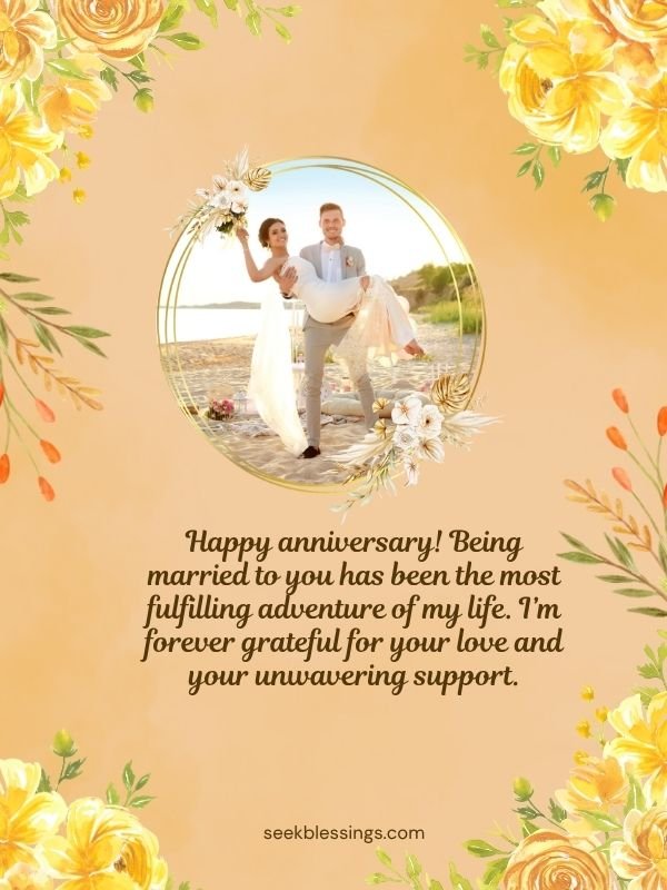 Happy Wedding Anniversary Quotes for Wife
