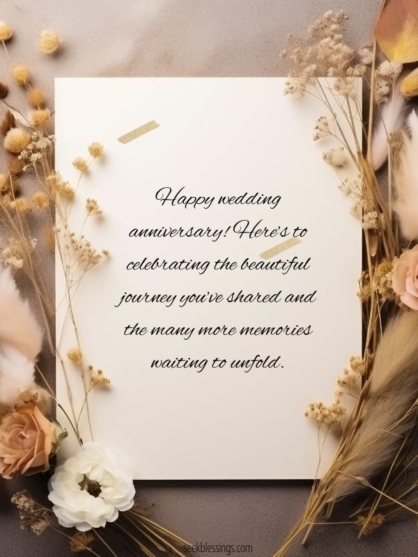Happy Wedding Anniversary Wishes