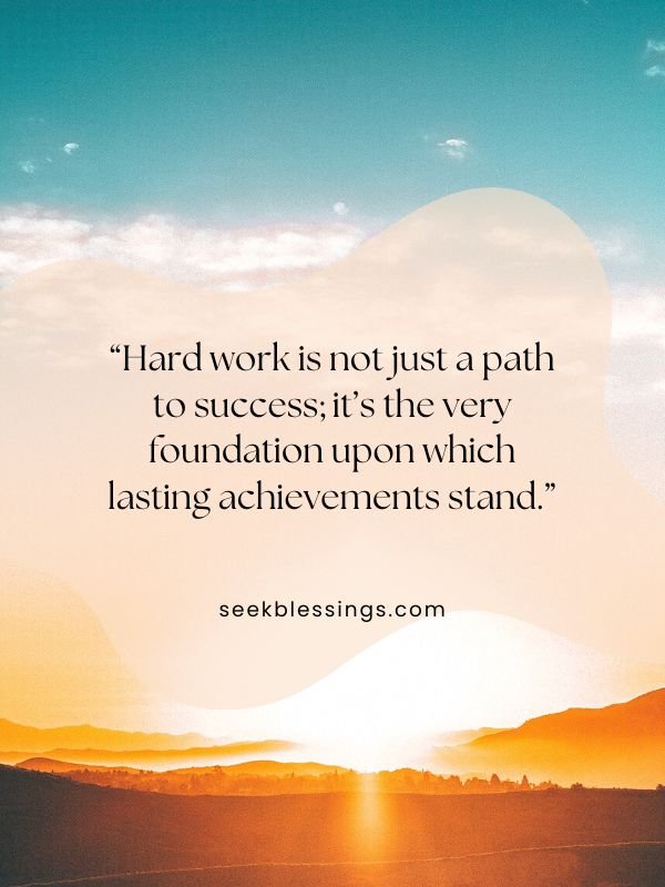 Hard Work Quote for Success