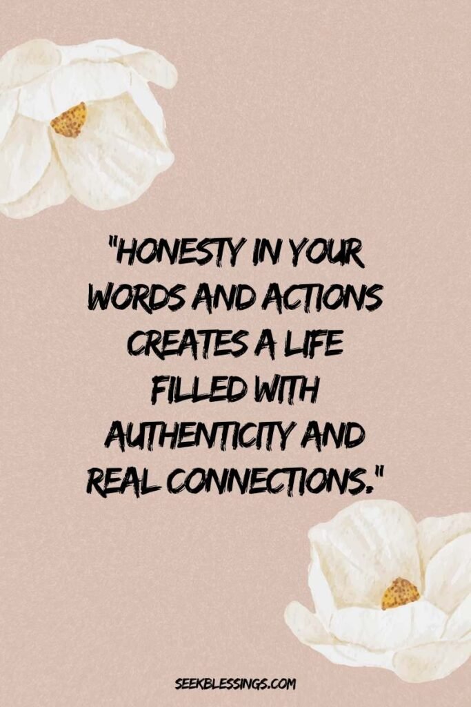 Heartfelt Honesty Quotes